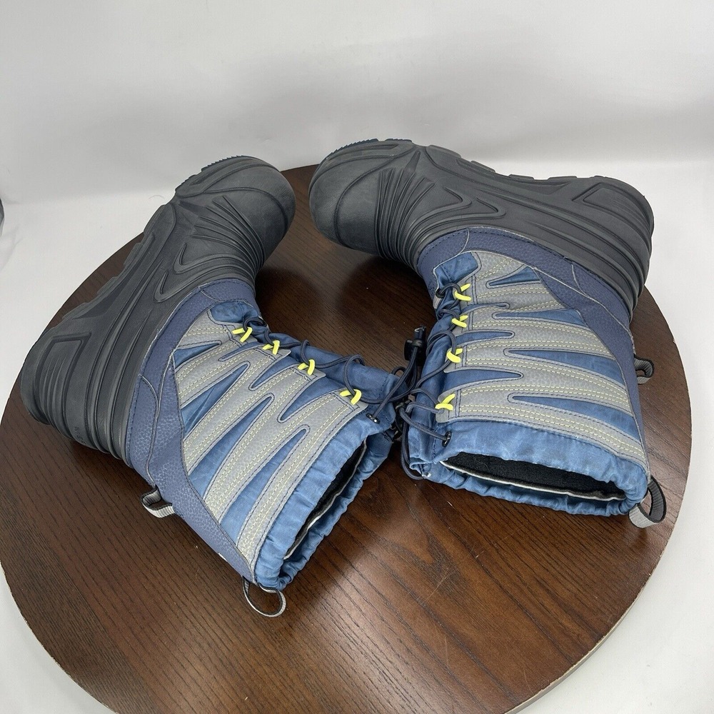 Merrell Quest Lite 3.0 Boots Big Kids 5M Blue Gray Waterproof Snow Shoe MK265031 - Picture 6 of 16